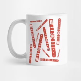 Digital watches Red Mug